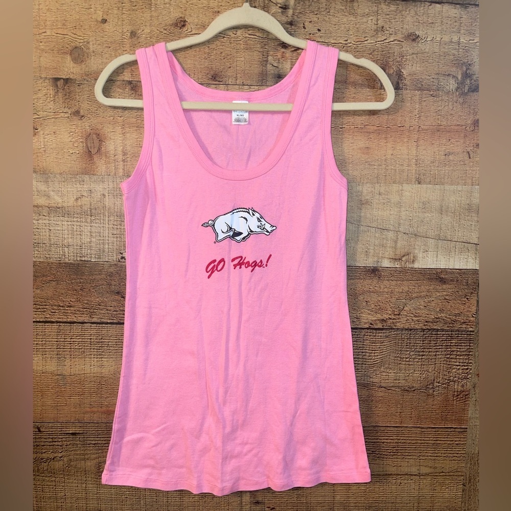 Sideline Apparel ribbed razorback tank top